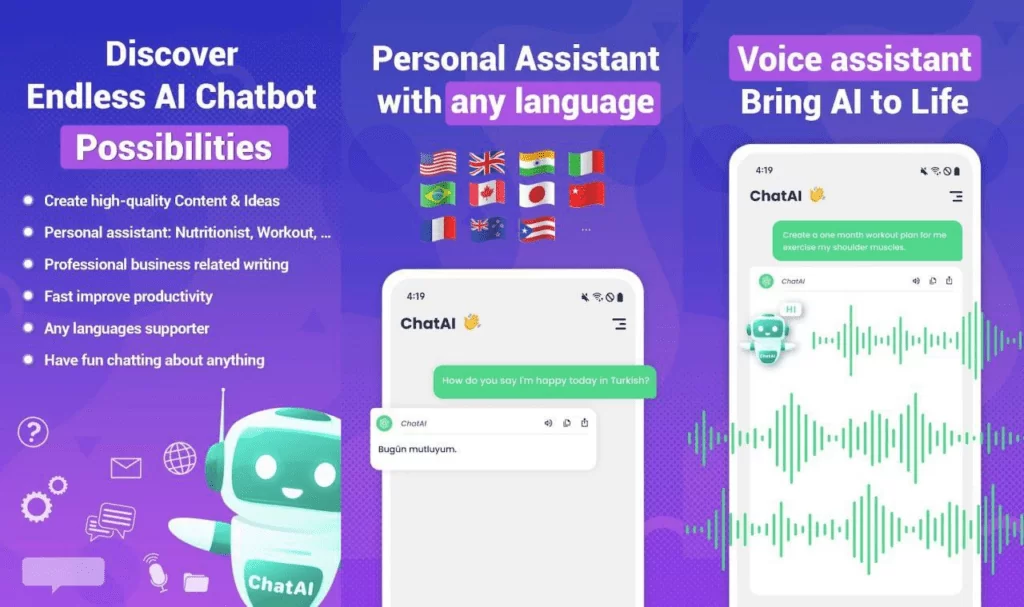 Chatbot AI Pro - скачать на андроид на русском языке